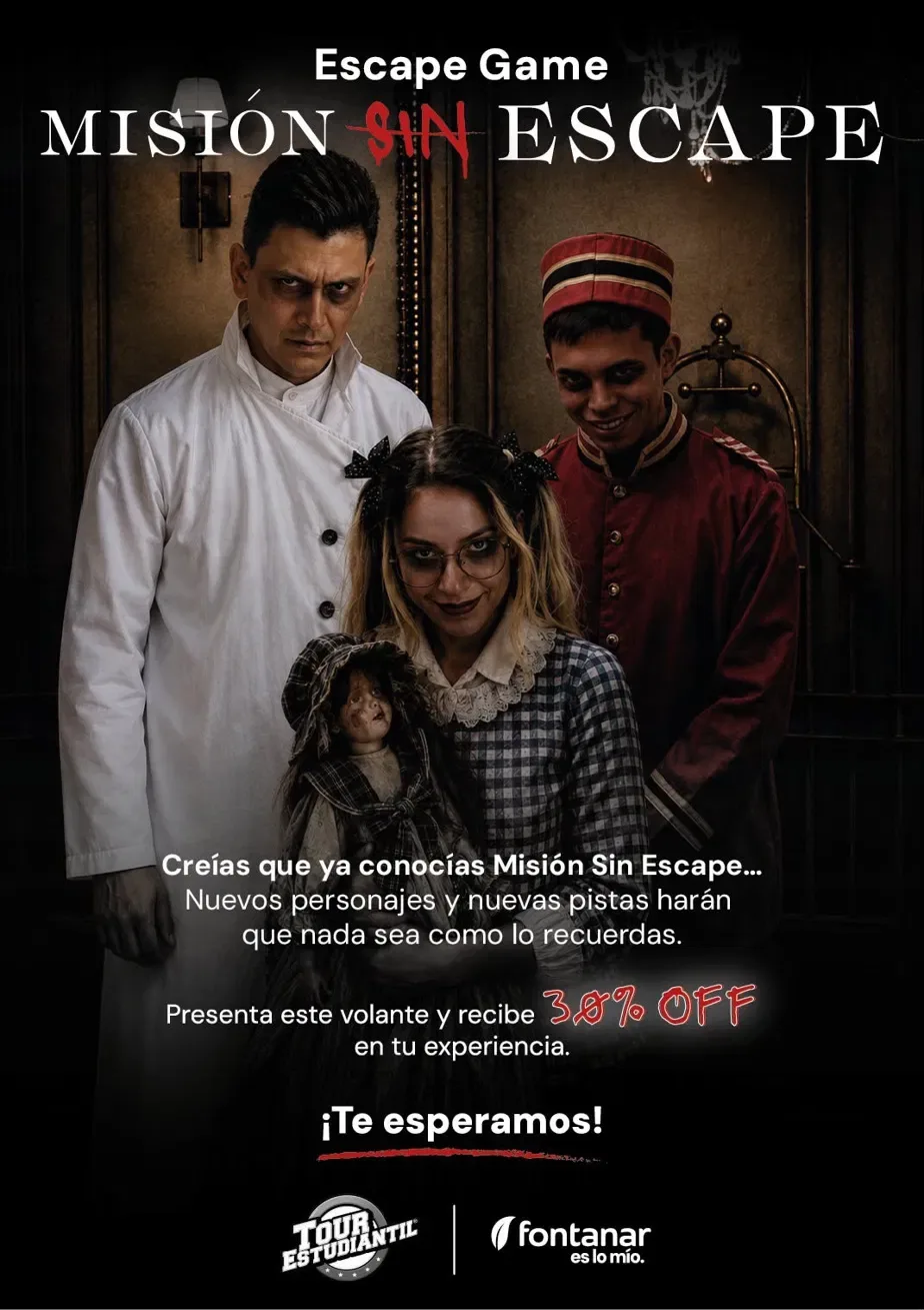 Escape Game Misión Sin Escape llega al CC Fontanar con 30% OFF