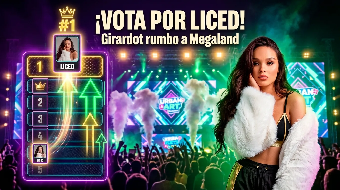 Vota por Liced Daniela: Girardot rumbo a Megaland Bacano 2026