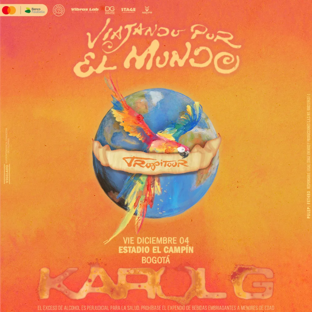 Karol G en Bogotá: 3 fechas del Tropitour en El Campín este diciembre