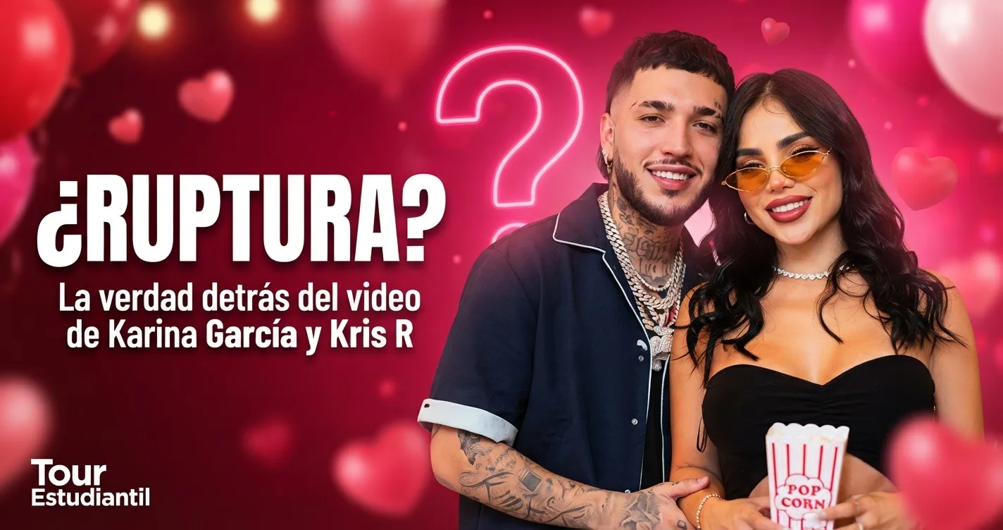 Karina García y Kris R: la "ruptura" que era una decoración
